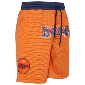 Men's Rucker Brand Mosaic Shorts 'Orange' RB005 NWT Size Large
